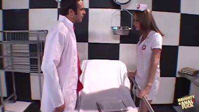 Ass And - Wild Nurse Cannot Stop Begging To Pound Her Ass And Spank Her Vigorously - hotmovs.com