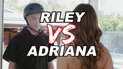 Riley Reid - Adriana Chechik - Riley - Riley Reid & Adriana Chechik get down and dirty in a hot Latin anal match - sexu.com